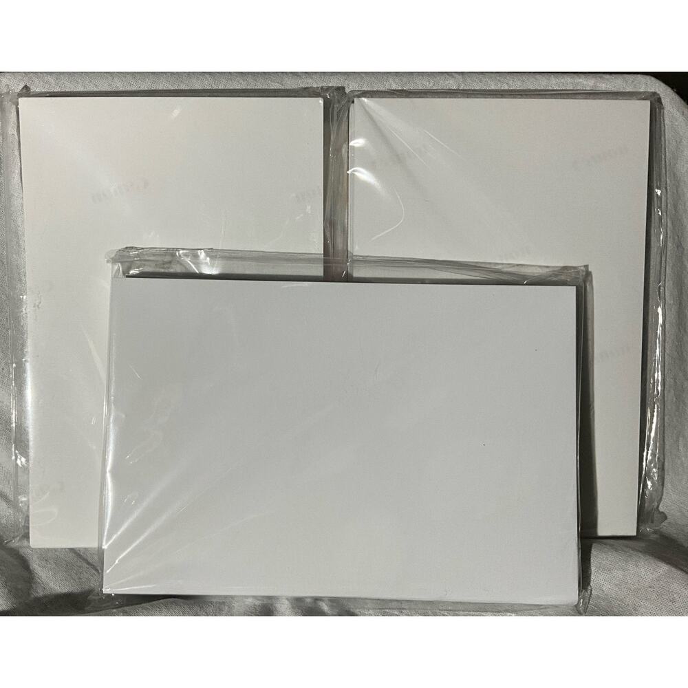 3 Sealed Packs New Canon 4"X6" Low Gloss Picture Paper 50 Sheets Each 150 Total